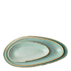 Tanier oválny Sand tyrkysový 30 cm – Gaya - 451961