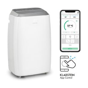 Klarstein Iceblock Prosmart 12, mobilná klimatizácia 3 v 1, 12 000 BTU, ovládanie cez aplikáciu, biela