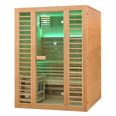 Suchá sauna s ohrievačom pre 3 osoby, 150x150x200cm, 6,0kW