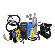 Invertorová zváračka Digimig 202 M-POWER + Horák + káble + Kukla + Drôt + Sprej + Vozík + Plná Fľaša Co2