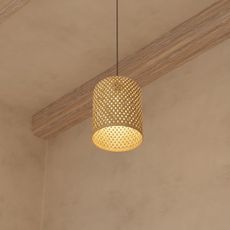 Atmosphera - Luster na lanku ALI 1xE27/40W/230V bambus