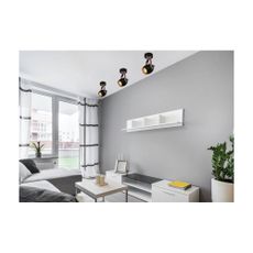 Čierne kovové nástenné svietidlo Anica - Candellux Lighting