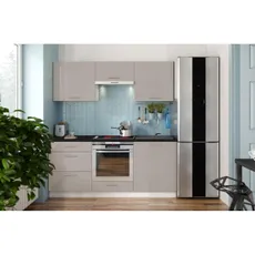 Kuchynská linka CELESTE 180 cm lesklá taupe