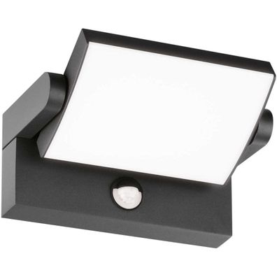 Ideal Lux - LED Vonkajšie nástenné svietidlo so senzorom LED/21W/230V antracit