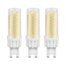 SADA 3x LED Žiarovka ECOLINE G9/7W/230V 3000K - Brilagi