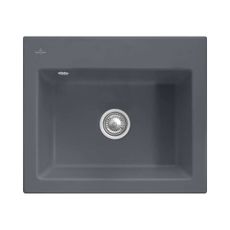 Villeroy & Boch Subway 60 - Keramický drez 60x51 cm, CeramicPlus, grafit 330901i4