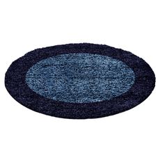 Ayyildiz Kusový koberec Life Shaggy 1503 navy kruh - 120x120 (priemer) kruh cm