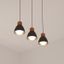Atmosphera - Luster na lanku DESY 1xE27/40W/230V borovica