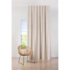 Krémovobiely záves na háčiky 140x260 cm – Mendola Fabrics
