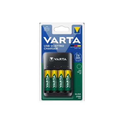 Varta 57652101451 - Nabíjačka batérií 4xAA/AAA 2100mAh 5V