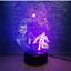 3Dmix 3DL-SMRT050 – 3D LED nočná lampa - Avengers – Ironman, Spider-man, Batman (Smart)