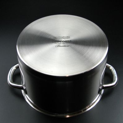 Hrniec PRESIDENT s pokrievkou ø 18 cm, 3,0 l