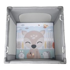 Chicco - Detská ohrádka FAWN šedá