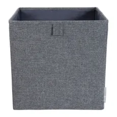 Sivý úložný box Bigso Box of Sweden Cube