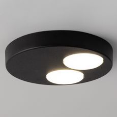 Stropné svietidlo BROS 2xGX53/12W/230V čierna