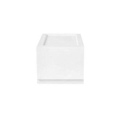 Modulárny úložný box Wave Junior Snow bez koliesok 43,4 x 27,2 x 22 cm, úzky - 1 zásuvka