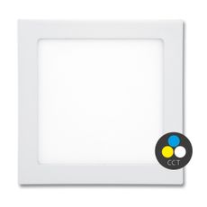 Ecolite LED-WSQ-CCT/18W/BI - LED Podhľadové svietidlo RAFA LED/18W/230V IP44 biela