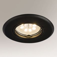 Shilo 3329 - Podhľadové svietidlo TOKIO 1xGU10/15W/230V čierna