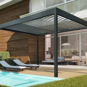 Bioklimatická pergola 3x3 m BIOCLIMATIC 33 Lanitplast