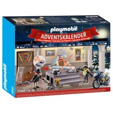 Playmobil 71347 Adventný kalendár Polícia: Krádež v múzeu
