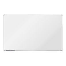 Biela magnetická popisovacia tabuľa s keramickým povrchom boardOK, 2000 x 1200 mm, eloxovaný rám