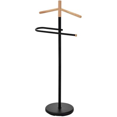 Vešiak na bundu Gc6679 Čierna/Prirodzené