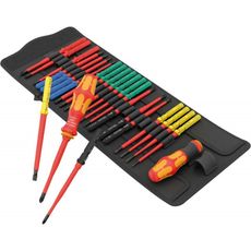 Wera 006617 Rukoväte Kraftform Kompakt VDE Big Pack 1 s vymeniteľnými čepeľami (sada 26 dielov)