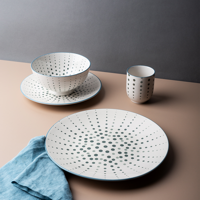 Porcelánový set 24 ks – Gaya Elements Earth - W0095