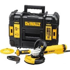 DWE4217KT Uhlová brúska 125mm 1200 W + set na brúsenie betónu DeWALT