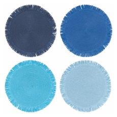 Papierové prestieranie 4 ks ø 38 cm Shades of Ocean – VDE Tivoli 1996