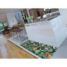 Zelený koberec behúne 52x100 cm Sprinty Tropical – Universal