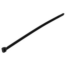 Plastové sťahovacie pásky 2,5x150mm 100ks čierna