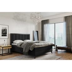 Čalúnená posteľ LOFT rozmer 160x200 cm Zelená