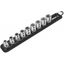 Wera 003973 Nástrčné hlavice Zyklop 3/8" Belt B 4 s funkciou držania (sada 9 ks)