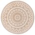 Hanse Home Collection koberce Kusový koberec Celebration 105505 Valencia Ivory kruh - 200x200 (priemer) kruh cm