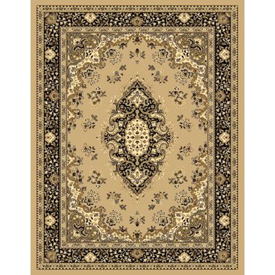 Spoltex Kusový koberec Samira 12001 beige, 60 x 110 cm