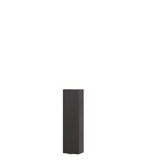 Comad Závesná kúpeľňová skrinka Capri 830 1D čierny mat/dub kraft zlatý