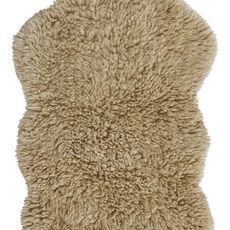 Lorena Canals koberce Vlnený koberec Woolly - Sheep Beige - 75x110 tvar kožušiny cm