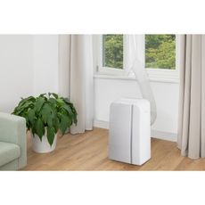 Sencor - Inteligentná mobilná klimatizácia 3v1 1450W/230V 12000 BTU Wi-Fi biela + DO