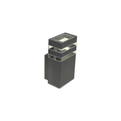 Vonkajšie nástenné svietidlo SANTA 1xGU10/30W/230V IP54 antracit