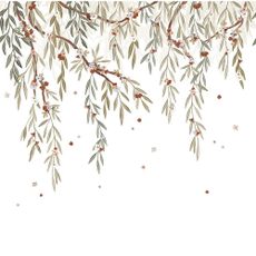 Detská tapeta 200 cm x 248 cm Eucalyptus Blooming – Lilipinso