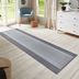 Hanse Home Collection koberce Behúň Basic 105488 Light Grey - 80x250 cm