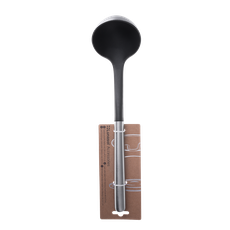 Polievková lyžica Nylon s rúčkou z nehrdzavejúcej ocele 32.5 cm - 596574