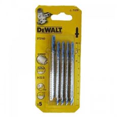 Pílový list na kov a plast do 30 mm priamy rez pre priamočiare píly 100 mm 5 ks DeWALT DT2163