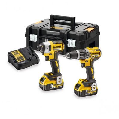 Kombinovaná súprava akumulátorového náradia DeWALT DCK266P2T 18V XR 2x5,0 Ah