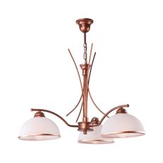 Luster na reťazi PATRYCJA 3xE27/60W/230V