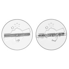 Ecolite WPCB2-24W/CR - LED Panel LEXA LED/12/18/24W/230V čierna