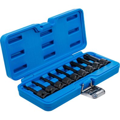 Súprava silových nástrčných hlavíc | 12,5 mm (1/2") | T-profil (pre Torx) T20 - T70 | 9dielna BGS 5480