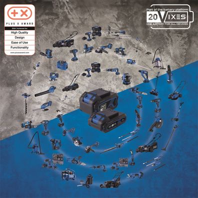 Scheppach SDBC2.4A 20 V dvojitá nabíjačka 2,4 A
