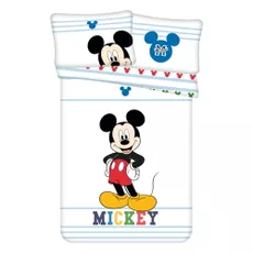 Bavlnené detské obliečky do postieľky 100x135 cm Mickey – Jerry Fabrics